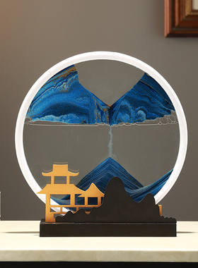 树脂祝福送礼新中式客厅书房