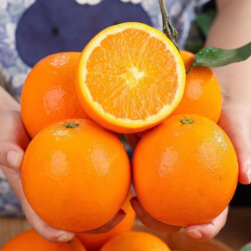 Fresh Chongqing Three Gorges Navel Oranges, Sweet and Sour Newhall Oranges, Seasonal Fruits for Pregnant Women, Whole Box Wholesale, Free Shipping