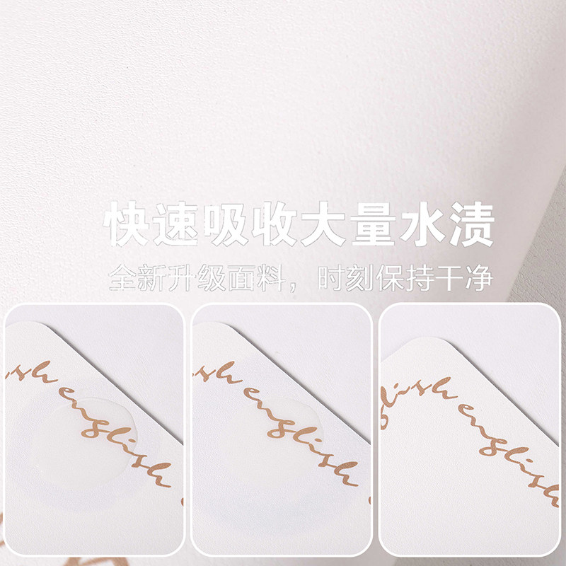 奶油风厨房水龙头吸水垫水槽沥水垫卫生间台面垫窄边防溅水硅藻泥,淘宝优惠券,粉丝福利购,淘宝优惠卷