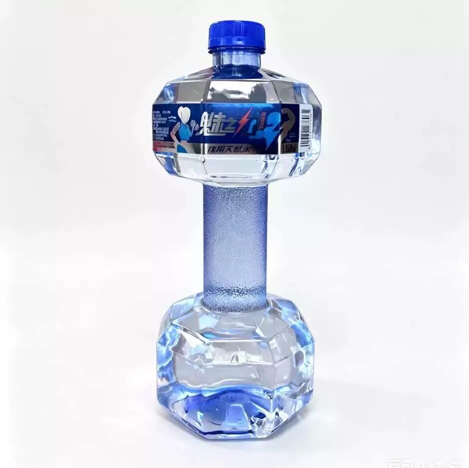 Charm Dumbbell Bottle Drinking Natural Water 1550ml