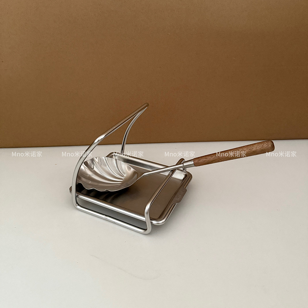 米诺家锅盖架304不锈钢台面置物架厨房多功能锅铲架放锅盖架子砧 - 图0