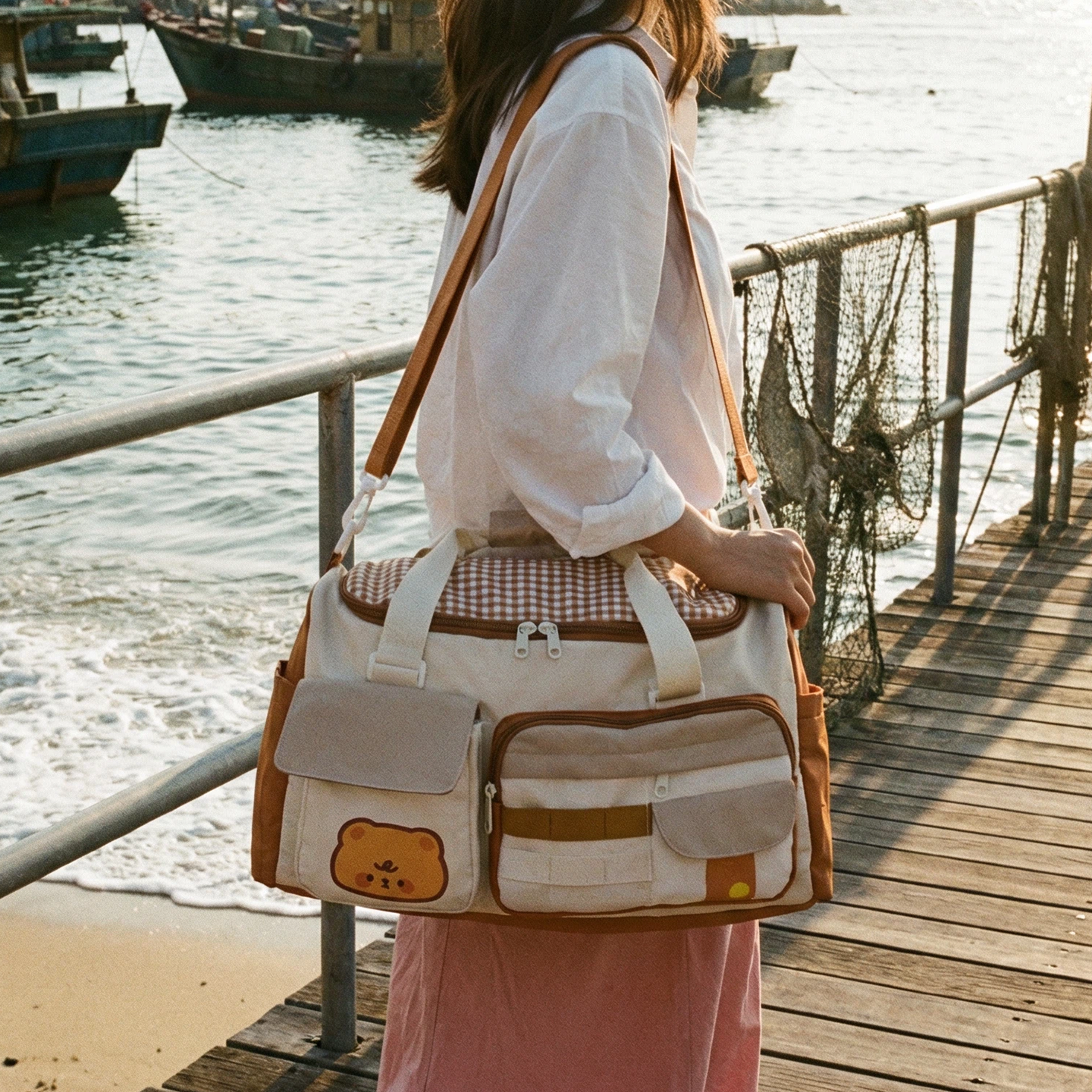 短途旅行包大容量女可套拉杆箱登机包行李袋孕妇待产收纳包妈咪包,淘宝优惠券,粉丝福利购,淘宝优惠卷