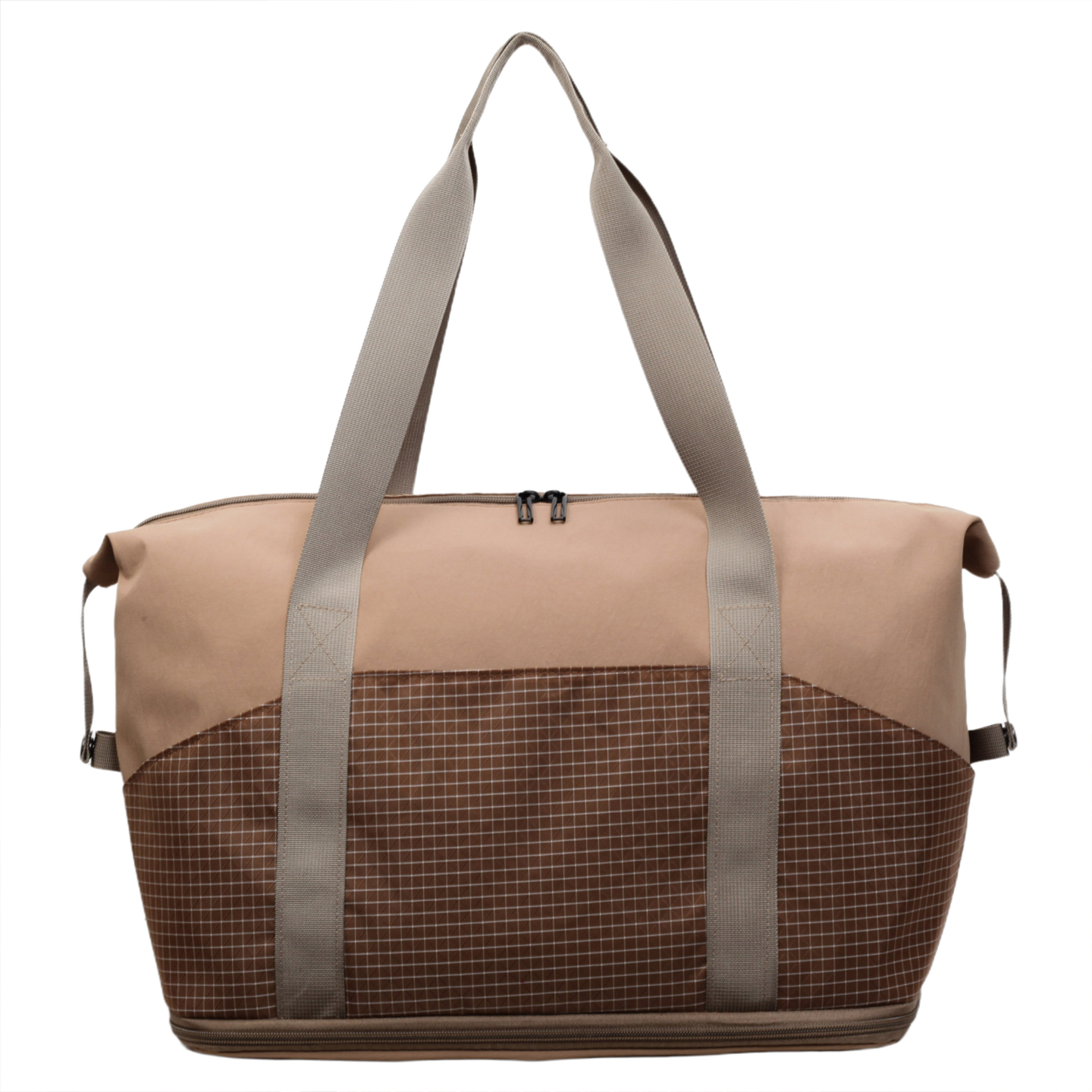 时尚简约托特包女大容量轻便旅行包袋可套拉杆箱短途出差包行李袋,淘宝优惠券,粉丝福利购,淘宝优惠卷