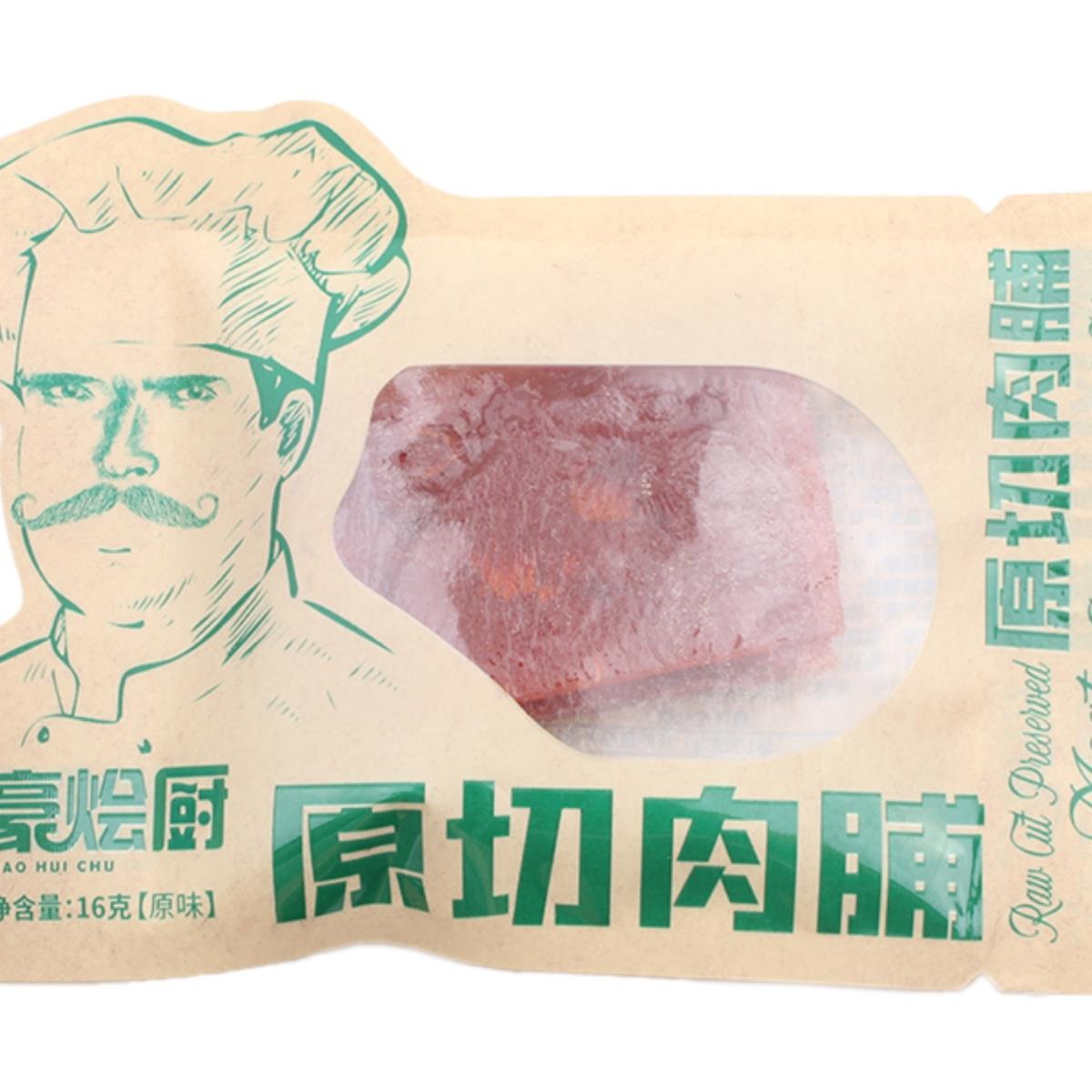豪烩厨手撕肉干肉条原切肉粒肉脯酱香香辣原味鸡肉干休闲零食小吃