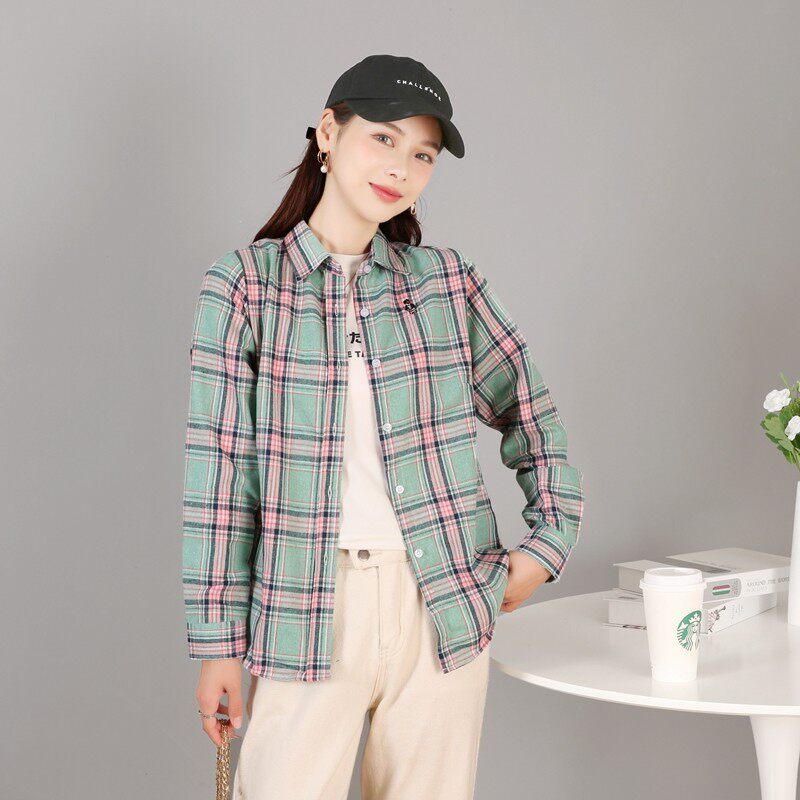 【断码品牌特】2023新春刺绣小熊衬衫 截纶衬衫