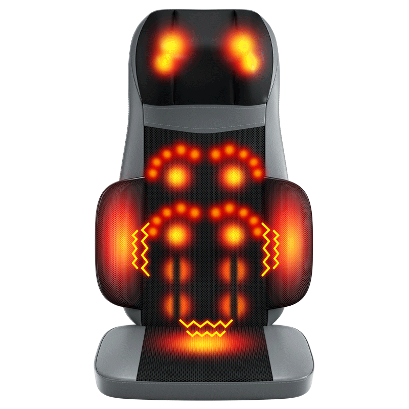 奥克斯按摩靠垫多功能颈椎按摩器全自动揉捏全身腰部背部家用坐椅,淘宝优惠券,粉丝福利购,淘宝优惠卷