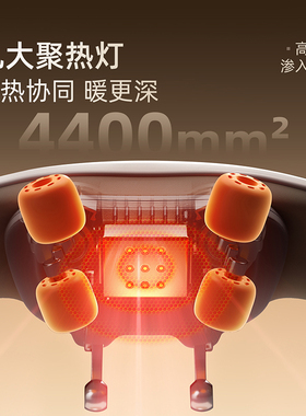 奥克斯颈椎按摩器正品斜方肌肩颈部按摩仪肩膀部热敷脖子揉捏神器