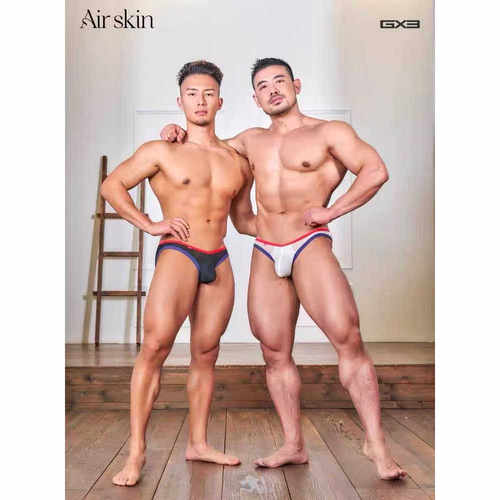 GX3全透性感高弹三角爽透轻盈系列 V-FIT比基尼男士裤 1条装 - 图0