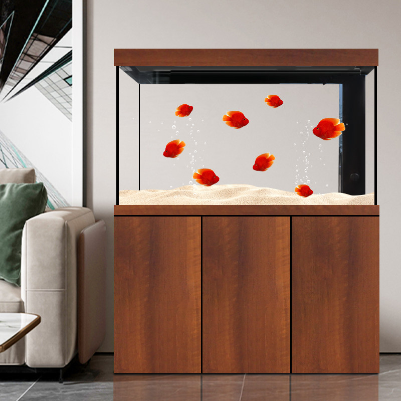 迪顺水族鱼缸客厅大型底滤超白免换水水族箱落地家用2025年新款,淘宝优惠券,粉丝福利购,淘宝优惠卷