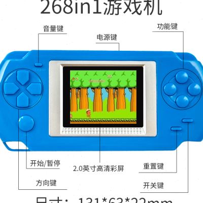 掌上复古游戏机老式童年怀旧超级玛丽冒险岛经典魂斗罗便携式掌机 - 图1