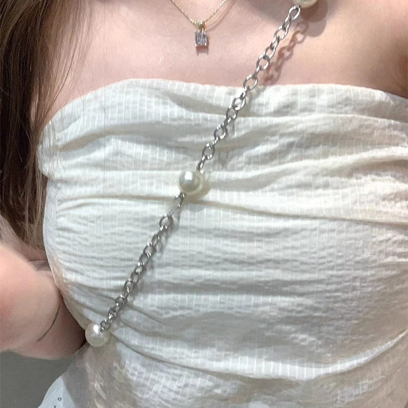 法式小香风白色抹胸连衣裙2024夏季赫本高级感可拆卸泡泡袖公主裙