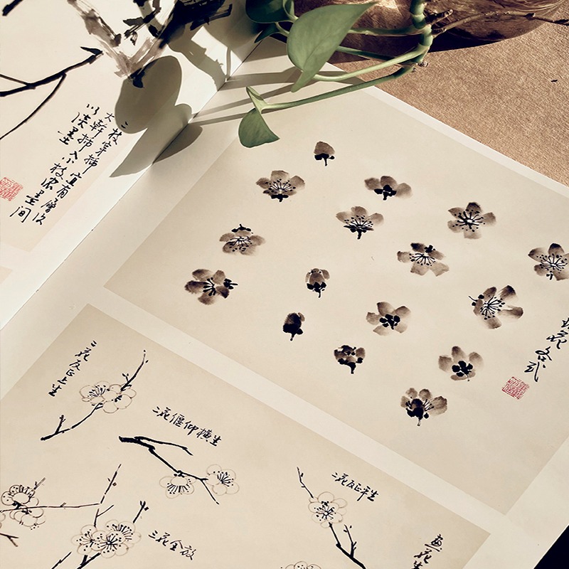 梅兰竹菊 毕彰徐家昌著 中国美术学院名师绘制梅兰竹菊写意花鸟画技法书 讲解详细步骤清晰花卉国画爱好者初学者入门技法正版书籍 - 图3