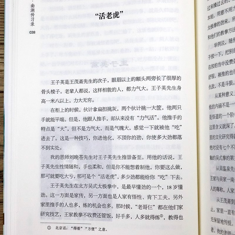 【正版现货】吴式太极·南湖传习录马长勋口述太极拳心得体悟教程讲解如太极拳心传与体悟杨澄甫武学辑注等书籍 - 图1