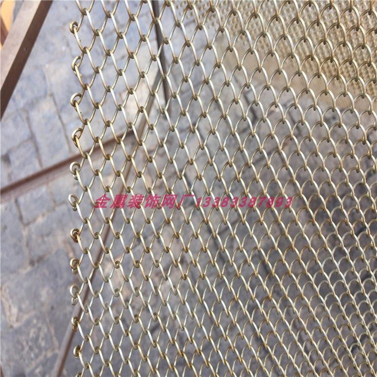 金属装饰网帘金色螺旋网吊顶不锈钢镀钛垂帘古铜色隔断帘厂家定制,淘宝优惠券,粉丝福利购,淘宝优惠卷