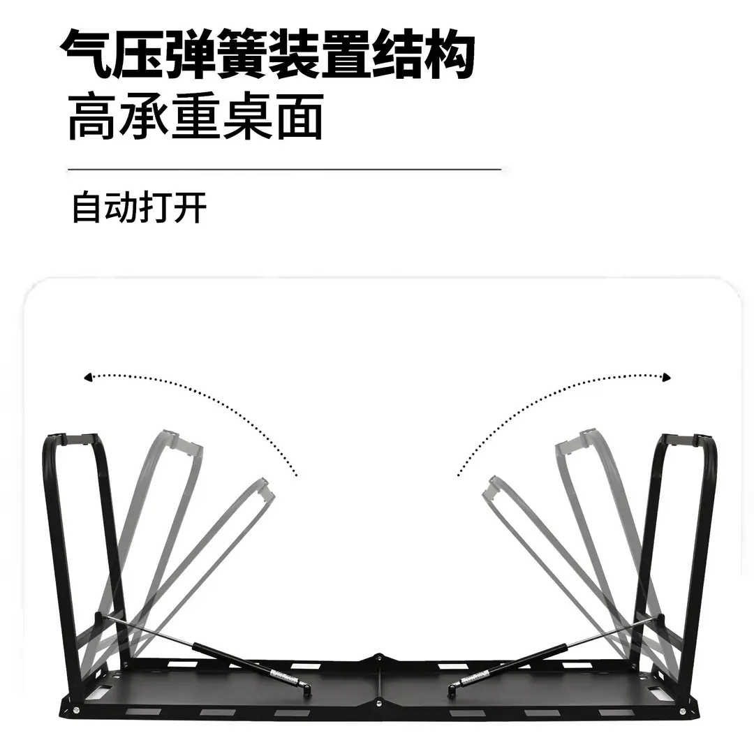 江尚钓暗影战术折叠桌户外露营便携式折叠桌野餐桌子多功能装备 - 图2