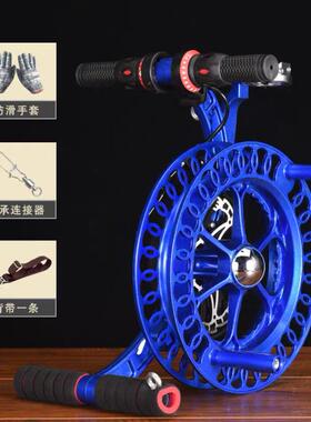 背带轮风筝专业放飞器全镁合金轮中大型风筝专业线轮抗风