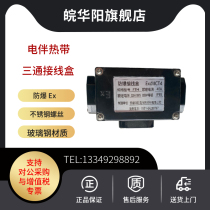 Electric companion tropical three-way junction box FTH explosion-proof junction box accompanied by hot cable entering two out of line box T type box