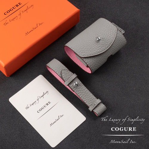 【COGURE】适用AirPods/Pro真皮耳机保护套耳机包防摔便携高级感 - 图2
