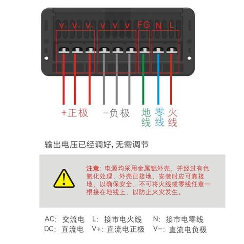 瑞普森LED发光字开关电源户外防雨广告牌24伏5V12V灯箱专用变压器-图2