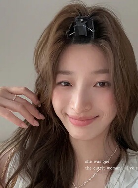 高颅顶神器发根自然头发蓬松夹女