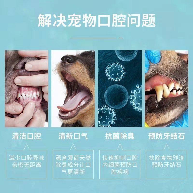 狗狗牙结石去除神器除口臭牙齿清洁软化剂泰迪金毛口腔喷雾剂Y,淘宝优惠券,粉丝福利购,淘宝优惠卷