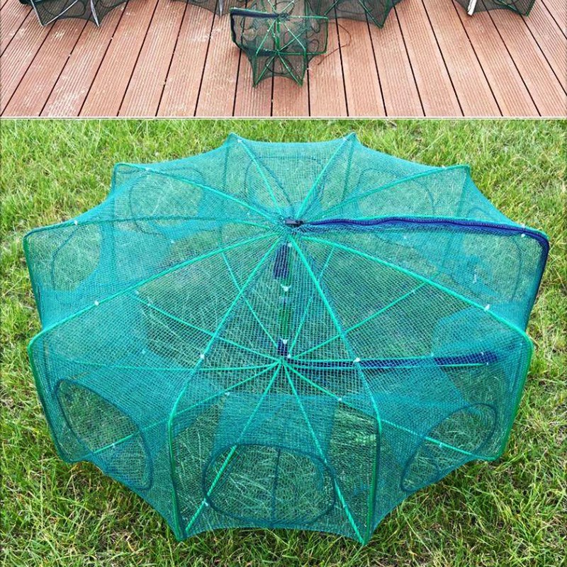 速发抓小龙虾神器泥鳅网袋捕捉器抓鱼鳝鱼笼小型虾网防逃网打窝笼 - 图2