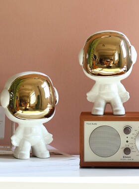 家居软装饰品家里太空人宇航员摆件小新房办公室书柜书架客厅酒柜