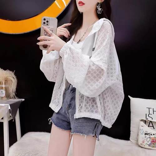 air shirt hollow sun protection thin conditioning jacket - 图0