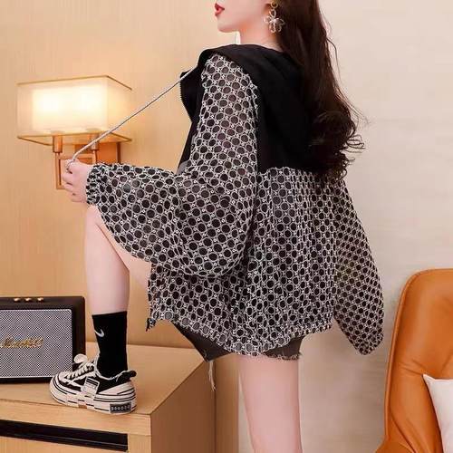 air shirt hollow sun protection thin conditioning jacket - 图1