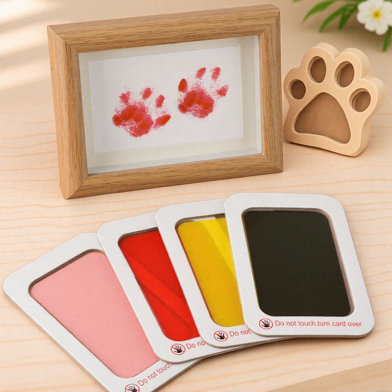 宠物爪印纪念印泥免洗足印狗狗脚印猫咪抓印手印离世留念相框印台,淘宝优惠券,粉丝福利购,淘宝优惠卷