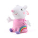 Peppa Pig ຂອງແທ້ແປດ dolls plush ຫມູ່ເພື່ອນ