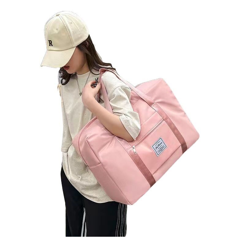 开学季旅行包防水多功能大容量手提健身包学生衣服行李收纳包袋子