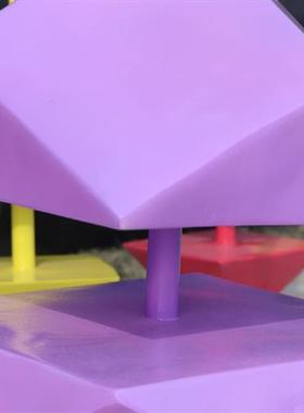 玻璃钢气球雕塑户外大型商场商业街广场楼盘公园几何底座仿真摆件