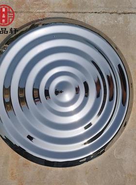 销售室外泳池不锈钢镜面水波纹雕塑金属创意波装饰艺术饰品