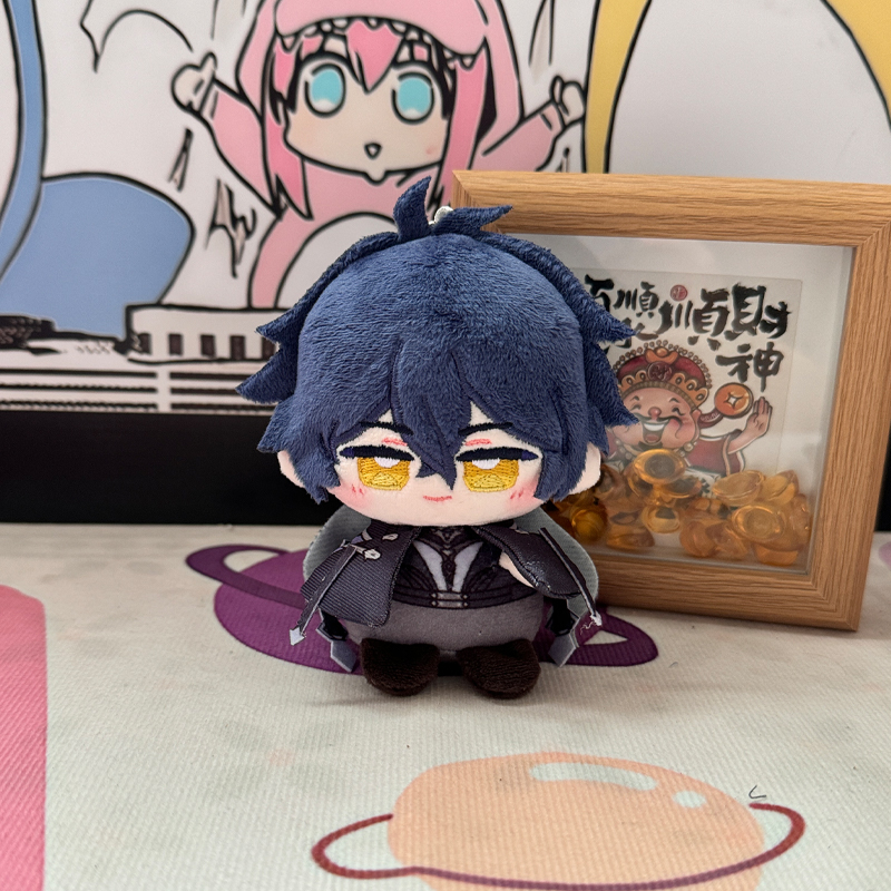 原神菲林斯杜林法尔伽哥伦比娅动漫周边毛绒公仔坐姿娃娃挂件玩偶 - 图1