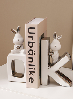 速发轻摆高档兔子书档奢件客厅家居玄关酒品电视柜装饰柜乔迁新居