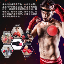 Wearing Style Boxing Reaction Ball Decompression Vent Ball Magic Speed Ball Adult Children Training Fitness Entertainment