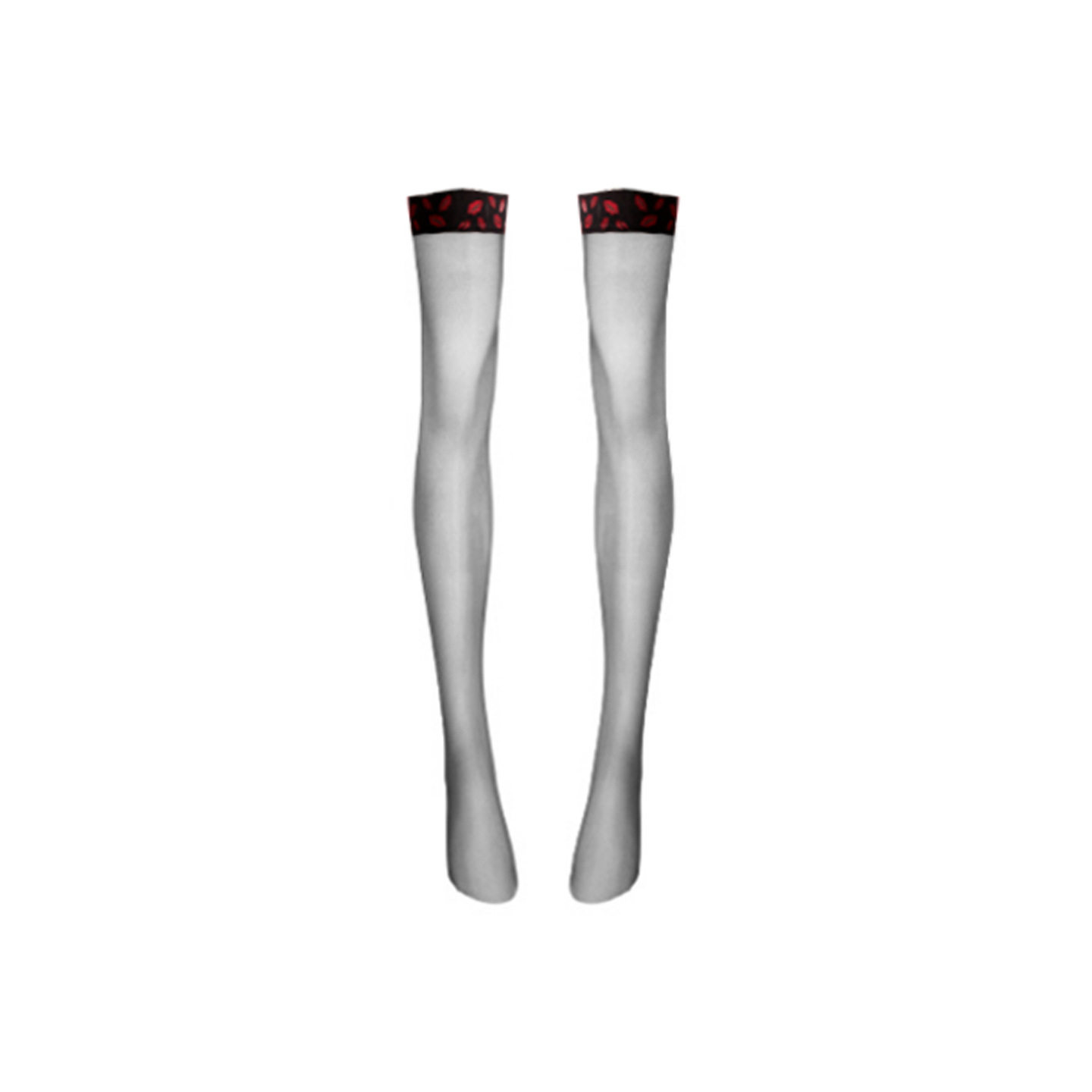 [烈焰红唇]撞色性感3D极光长筒袜油亮超薄过膝袜纯欲辣妹黑丝袜筒,淘宝优惠券,粉丝福利购,淘宝优惠卷