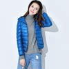 Off-season clearance plus size women's short Korean style down jacket