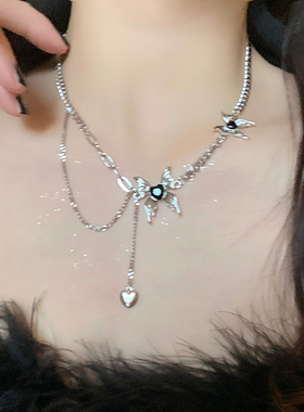 【全店拍三付二】液体蝴蝶项链