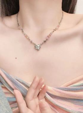 【全店拍三付二】碎石爱心项链
