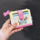 Women's wallet short genuine leather texture exquisite high-end coin wallet 2025 new fashion wallet folding wallet thin