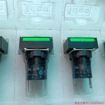 Pre-shoot for quotation: brand new original dress and spring 16MM rectangular LED AL6H-P4G green