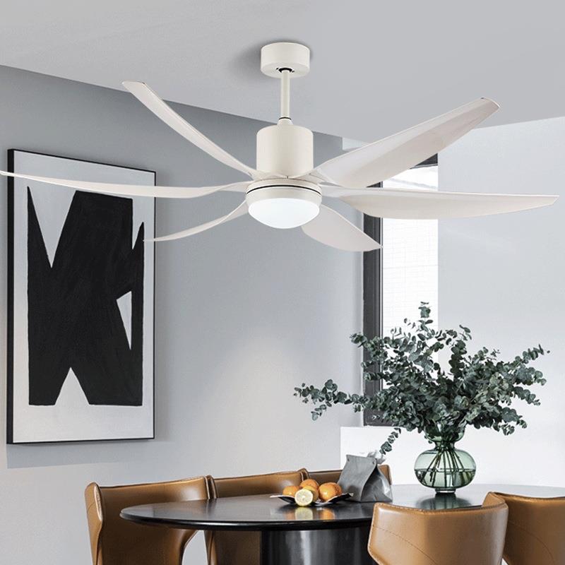 现代简约客厅风扇灯家用餐厅卧室52寸大尺寸吊扇灯中山工厂电扇灯 - 图2