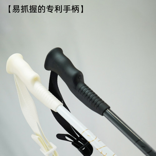 日本进口SINANO专业mogul蘑菇竞技滑雪杖碳纤维超轻运动雪季新品 - 图0