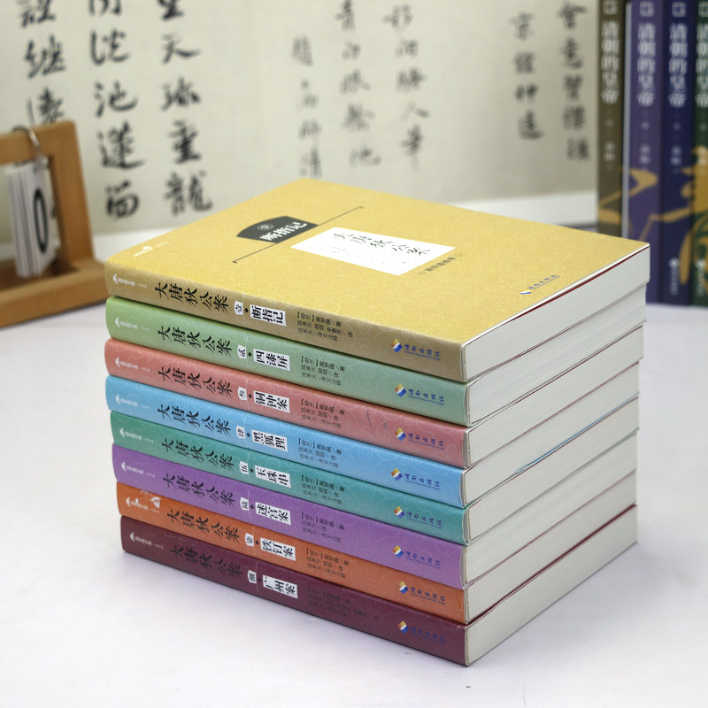 【套装全8册】大唐狄公案高罗佩著古代历史东方侦探推理探案小说书籍狄仁杰探案集电影原著小说书籍-图0