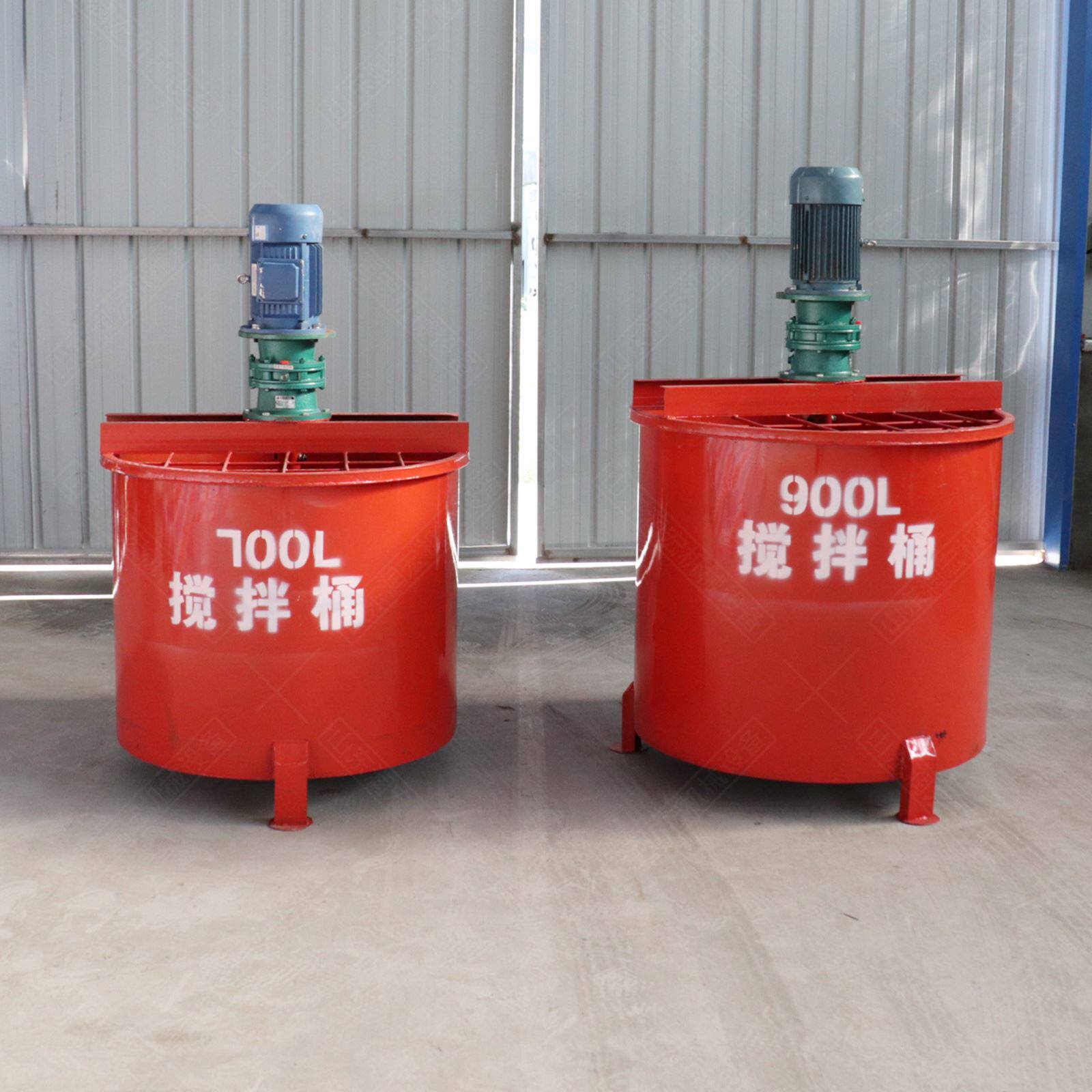 注浆用电动立式双层搅拌桶建筑二次灰浆砂浆搅拌机水泥储存搅拌桶