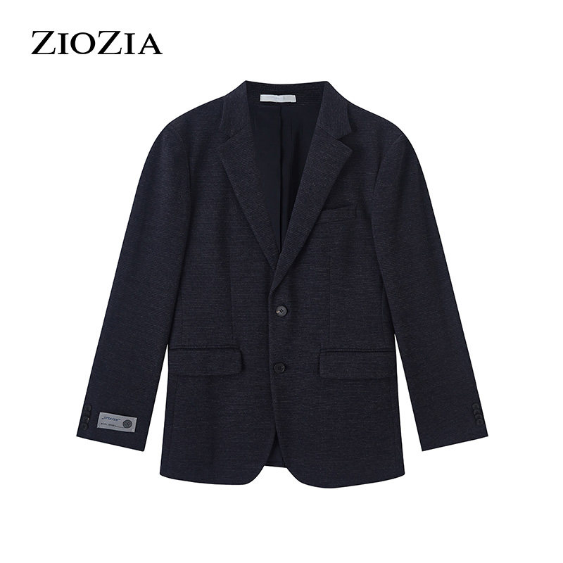 ZIOZIA秋季休闲西服男韩系青年修身商务羊毛混纺西便服ZKG15801J,淘宝优惠券,粉丝福利购,淘宝优惠卷