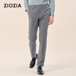 【易打理】ZIOZIA九牧王旗下男装秋休闲裤韩版商务长西裤子