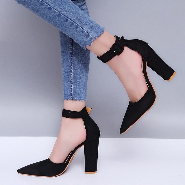 2024夏高跟凉鞋女Summer Women High Heels Sandals Ladies Shoes-图1